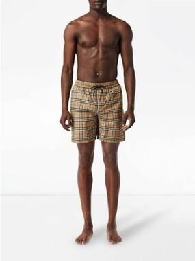 Men's Burberry Swim Trunks